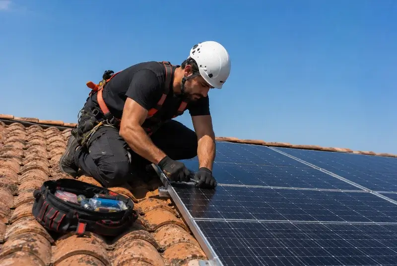Maintenance et monitoring de panneaux solaires à Arzens