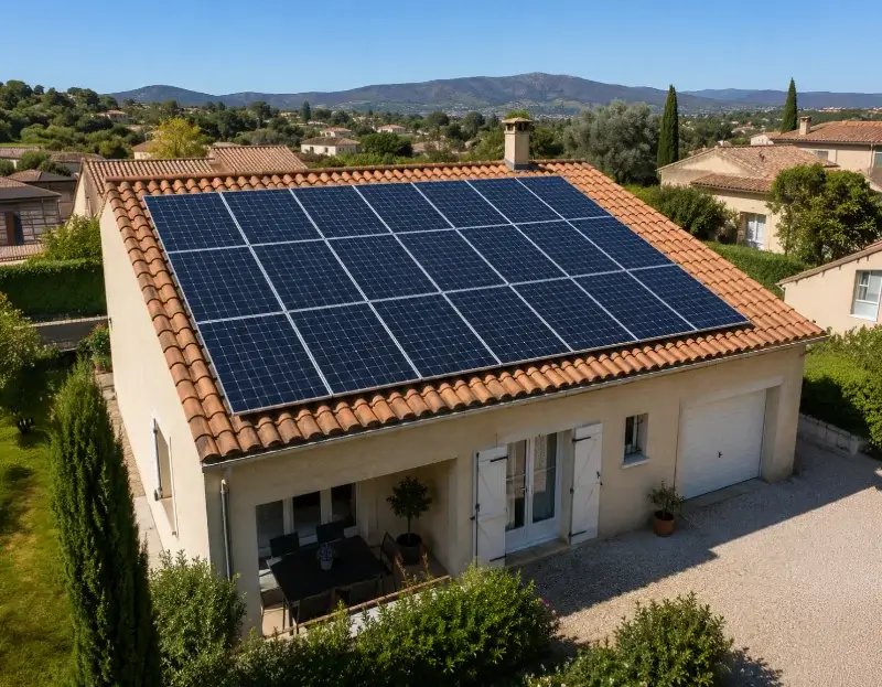 Prime à l'autoconsommation panneaux solaires Arzens — aide financière de l'État